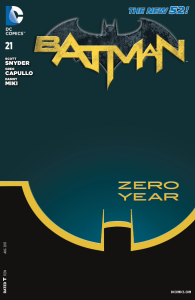 Zero Year: un nuovo inizio per Batman?