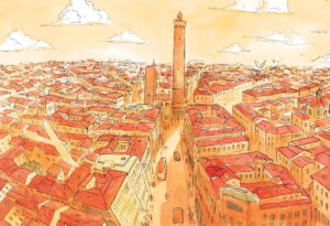 Bologna a fumetti: Gli anni che restano di Freschi e Aurilia