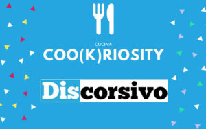 Il logo di Coo(k)riosity, la nostra rubrica di curiosità sul cibo!