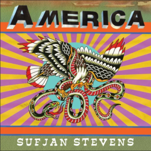 La copertina del singolo America, tratto da The Ascension di Sufjan Stevens